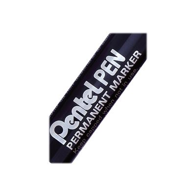 Pentel PEN N50 - Marqueur permanent - pointe ogive - noir