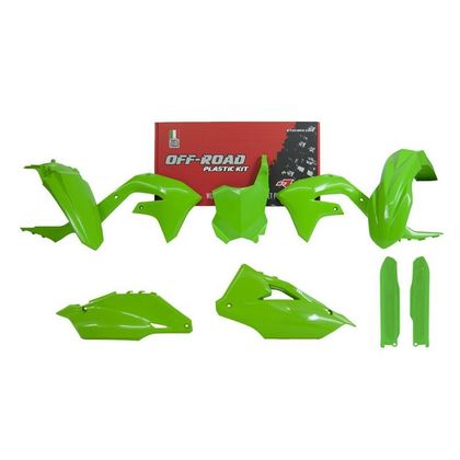 Kit plastiques R-tech 6 p Kawasaki KX Origine - Vert