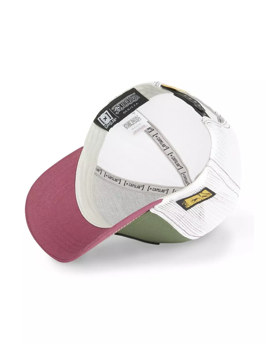 CAPSLAB Casquette One Piece - Zoro - Casquettes Kakiblanc
