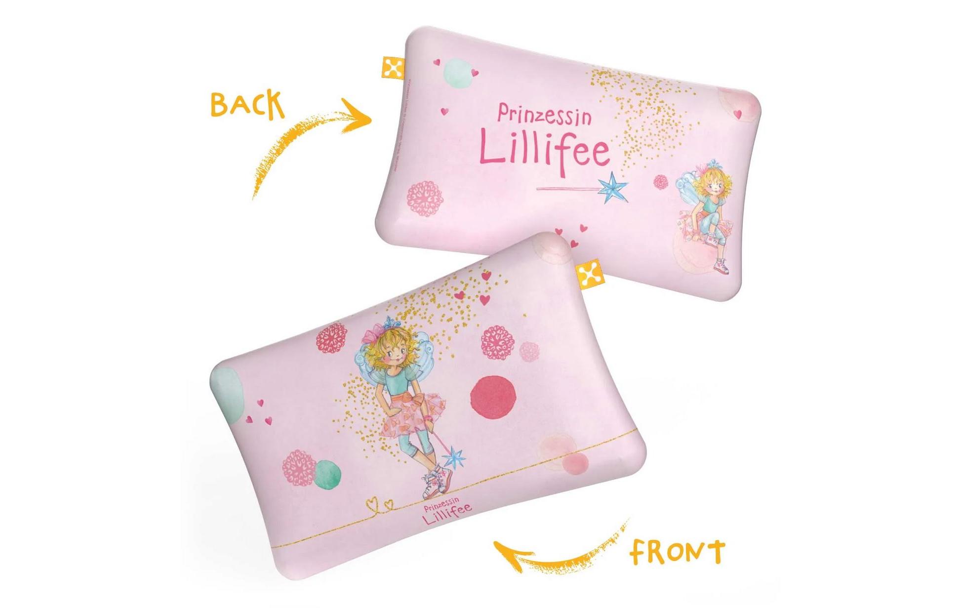Kinder Kopfkissenbezug Comfort Lillifee 50 x 32 cmKissenhülle mit Fee-Motiv