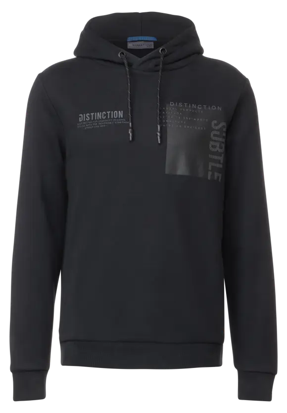 Kapuzen Sweatshirt - Black