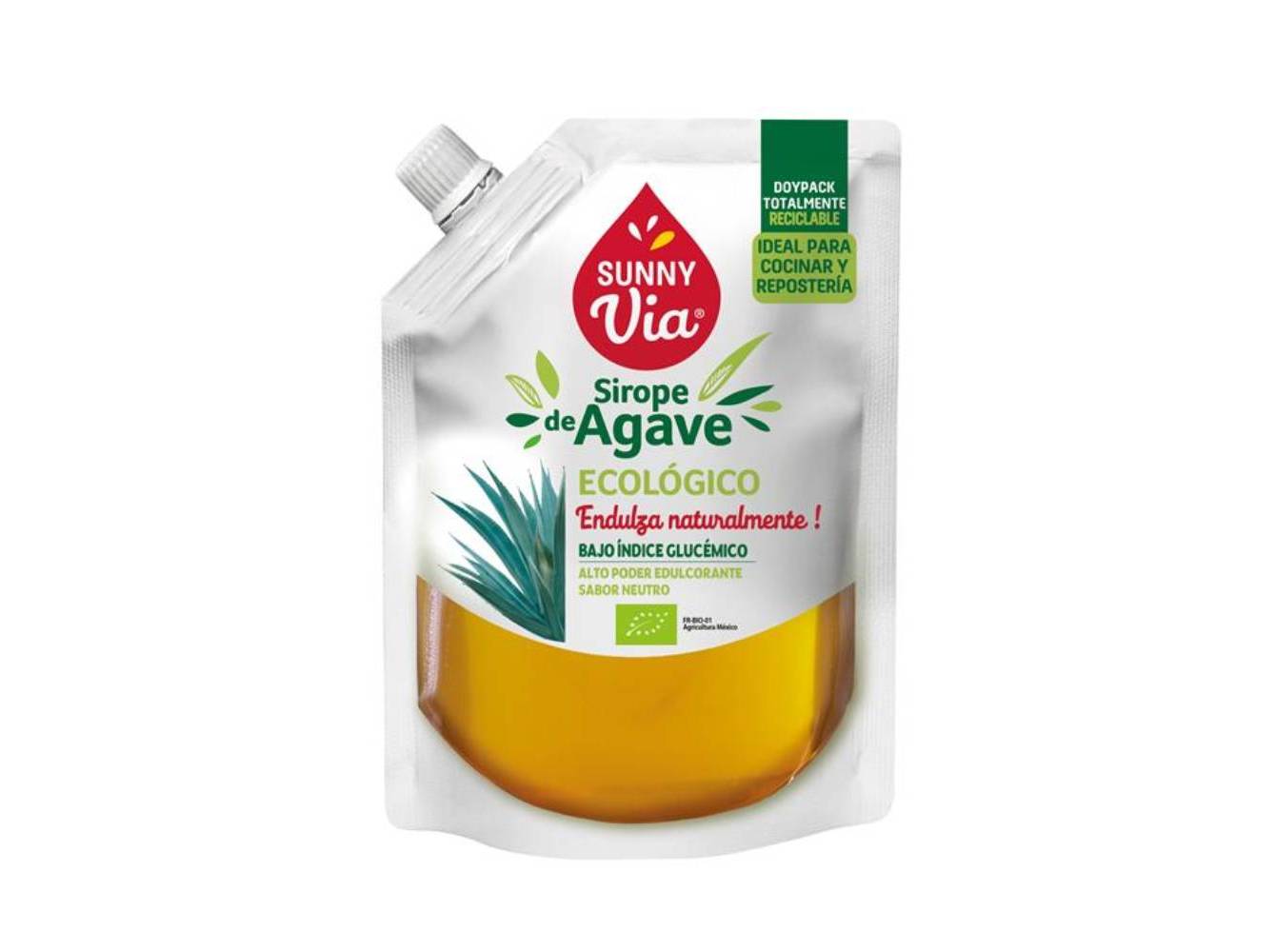 XAROPE DE AGAVE SUNNY VIA BIO DOYPACK 450G