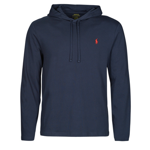 Polo Ralph Lauren - K223SC08-LSPOHOODM9-LONG SLEEVE-T-SHIRT Marino