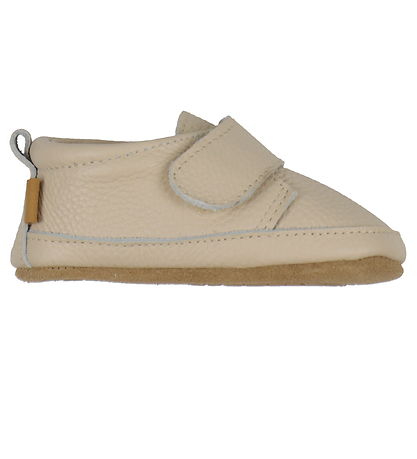 Melton Leder-Krabbelschuhe - Oxford Tan