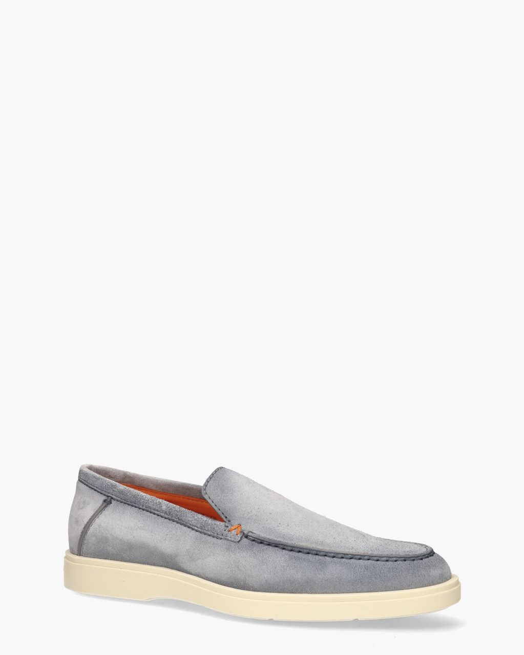 Santoni 17824 Lichtblauw Herenloafers