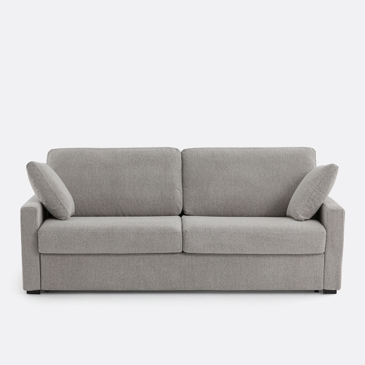 LA REDOUTE INTERIEURS<br>Sofá-cama estruturado com estampa salpicada, Bultex, Timor