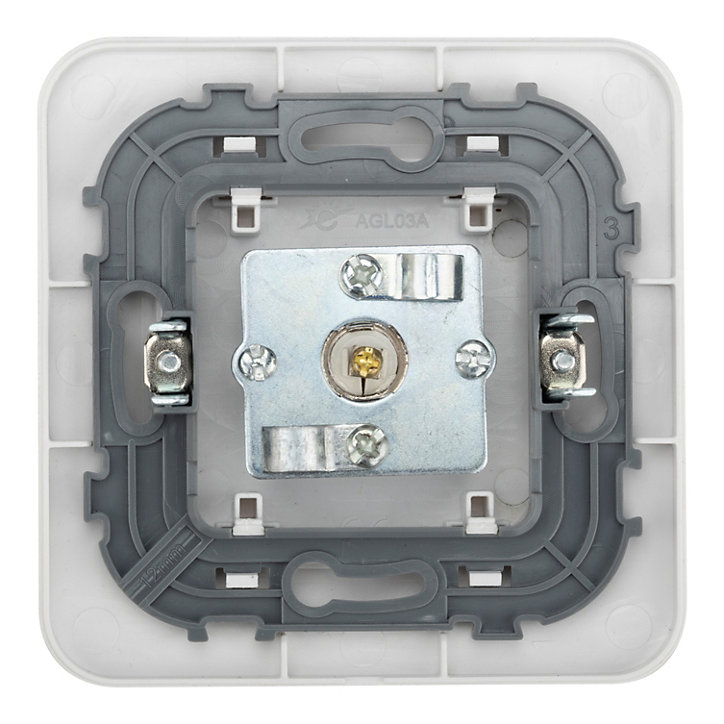 Prise TV Jacobsen Kennet blanc complet