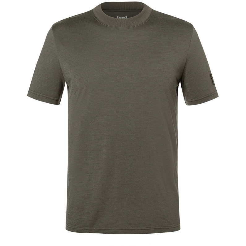 Super.Natural Herren Casual Rib Bio J T-Shirt