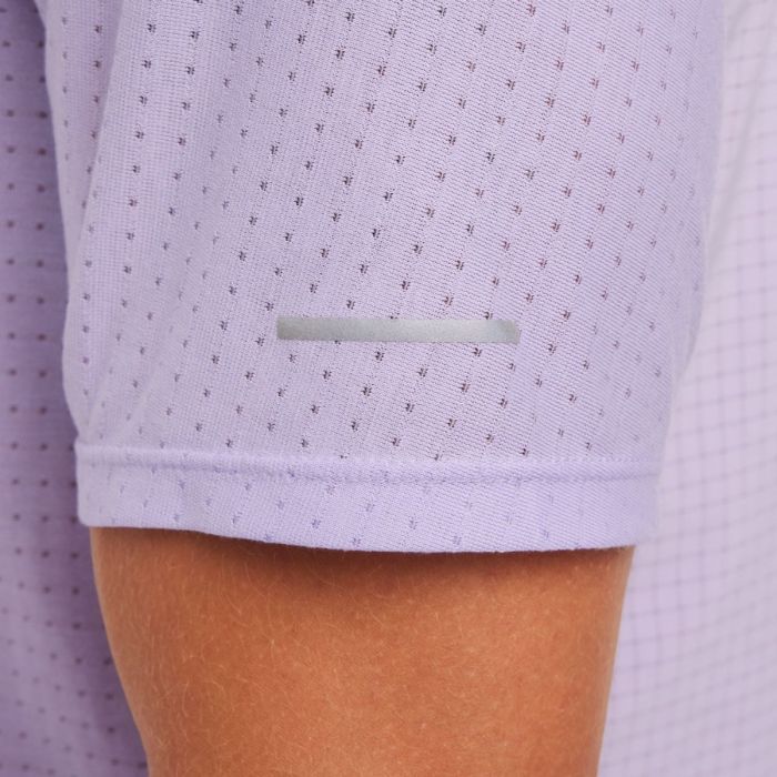 Nike Herre T-shirts Dri-FIT Solar Chase Short Sleeve Tee Lilla