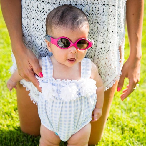 Sölar Mini Pink Lunette de soleil bébé 0-24 mois - BBLÜV