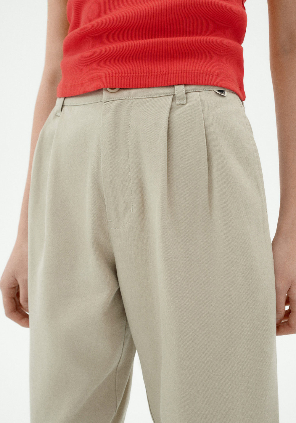 Thinking Mu Hose Rina Hemp Oatmeal Ecru