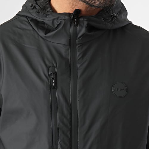 Veste Zippée Capuche Focus 02V653 Noir