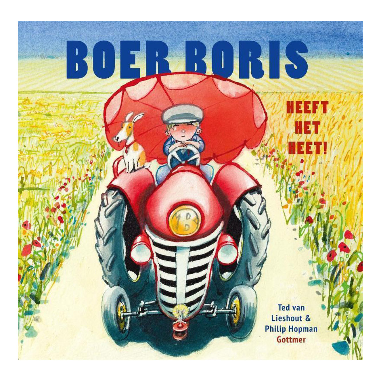 Boer Boris heeft het heet