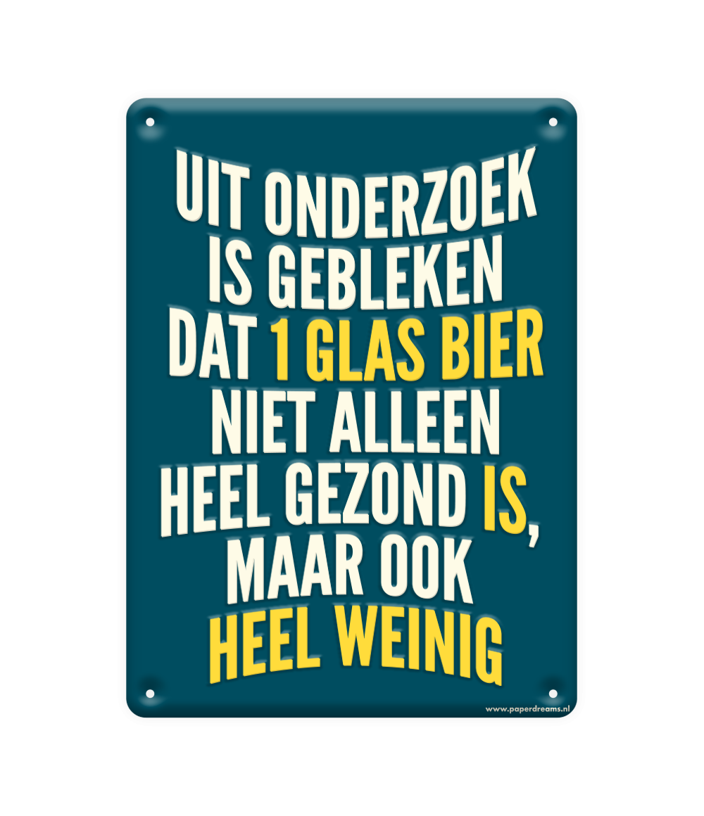 Metalen Bord Uit Onderzoek Is Gebleken