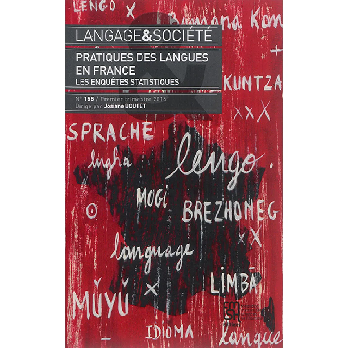 Langage et société, n° 155. Pratiques des langues en France : les enquêtes statistiques · Occasion