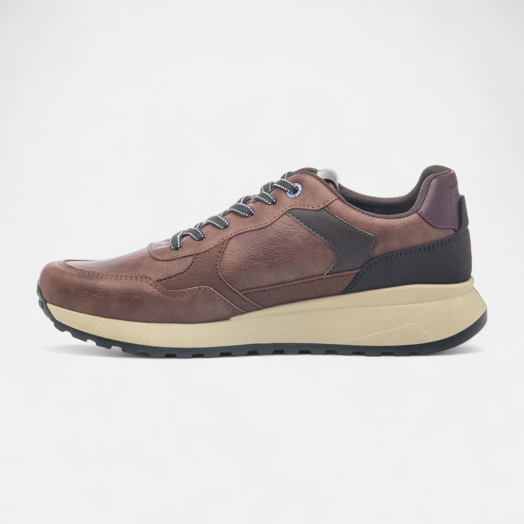 Baskets basses Homme cognac