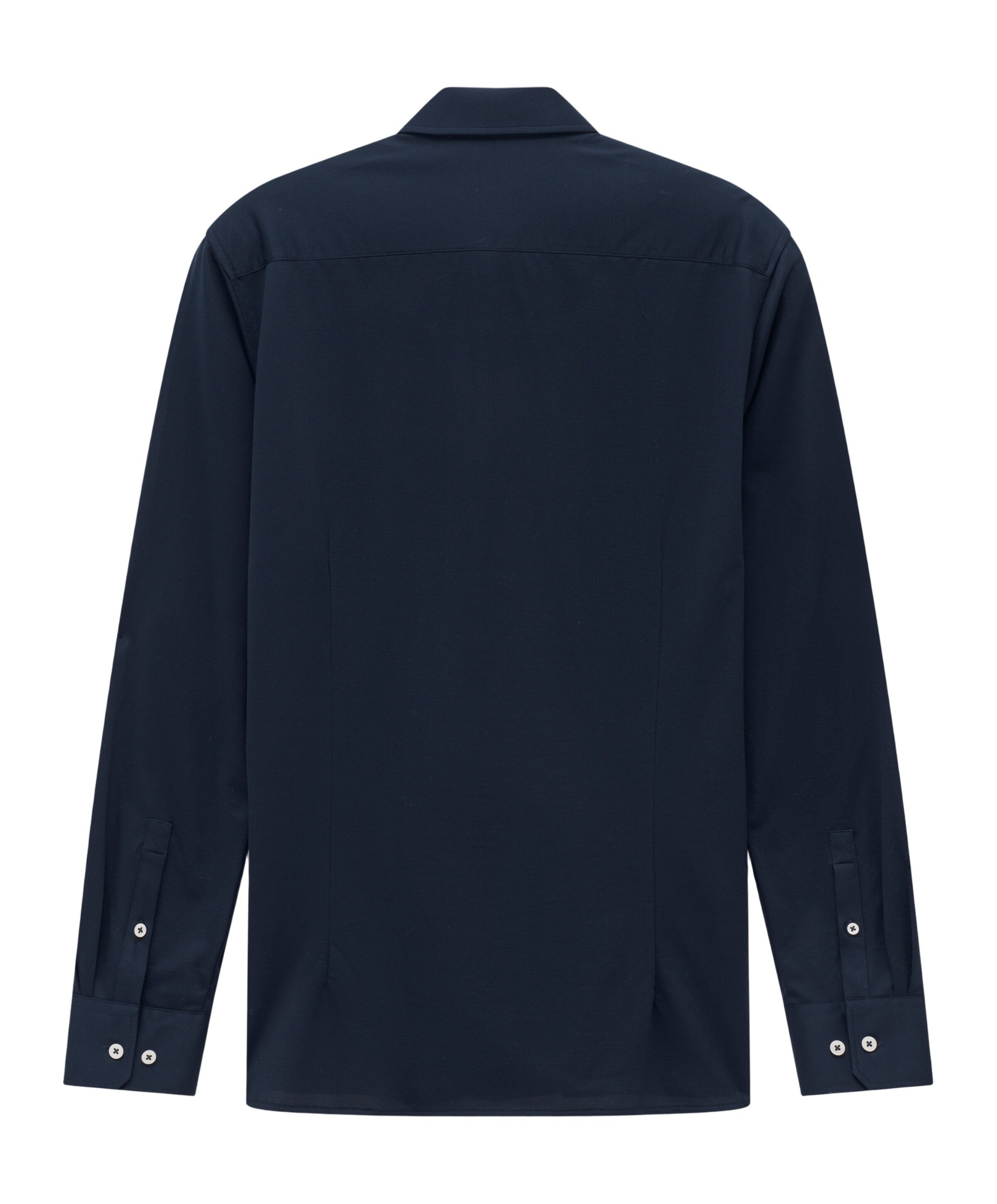 Bugatti Heren overhemd lange mouw blauw