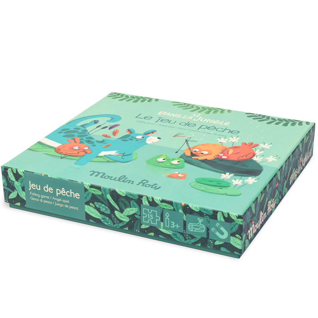 Moulin roty magnetisch spel visjes vangen - dans la jungle