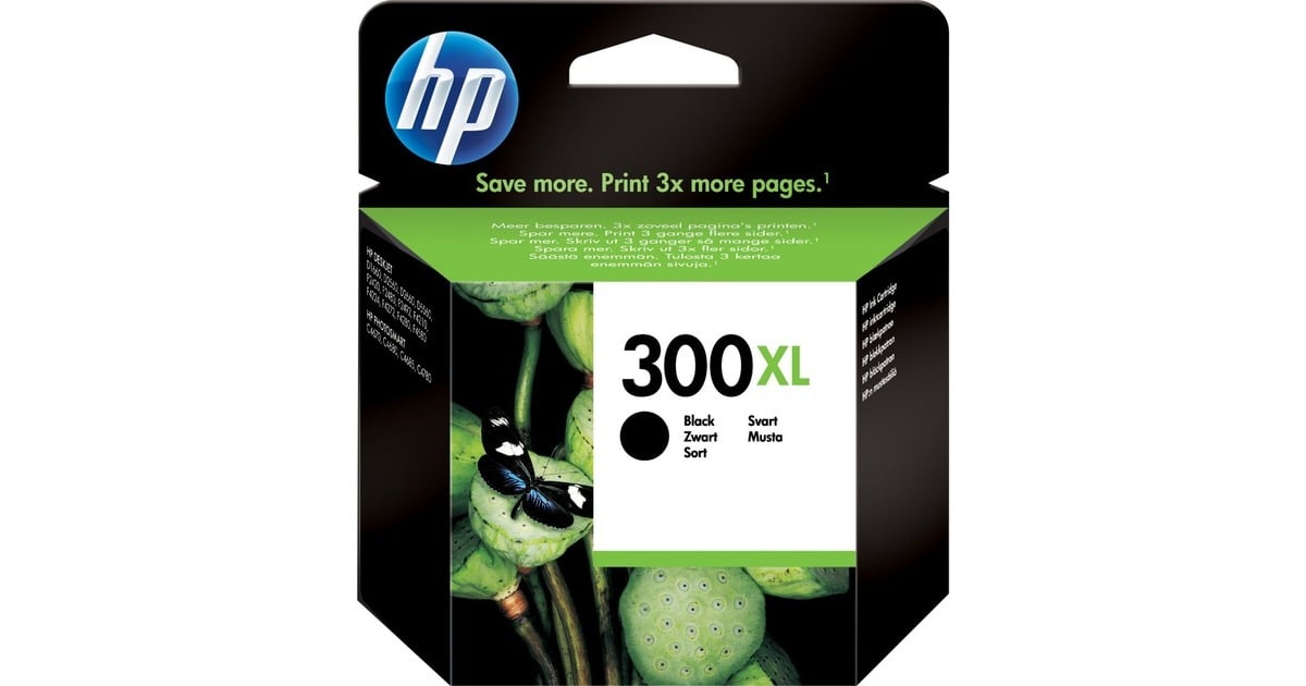 HP300XL Inktcartridge   (CC641EE, Zwart)