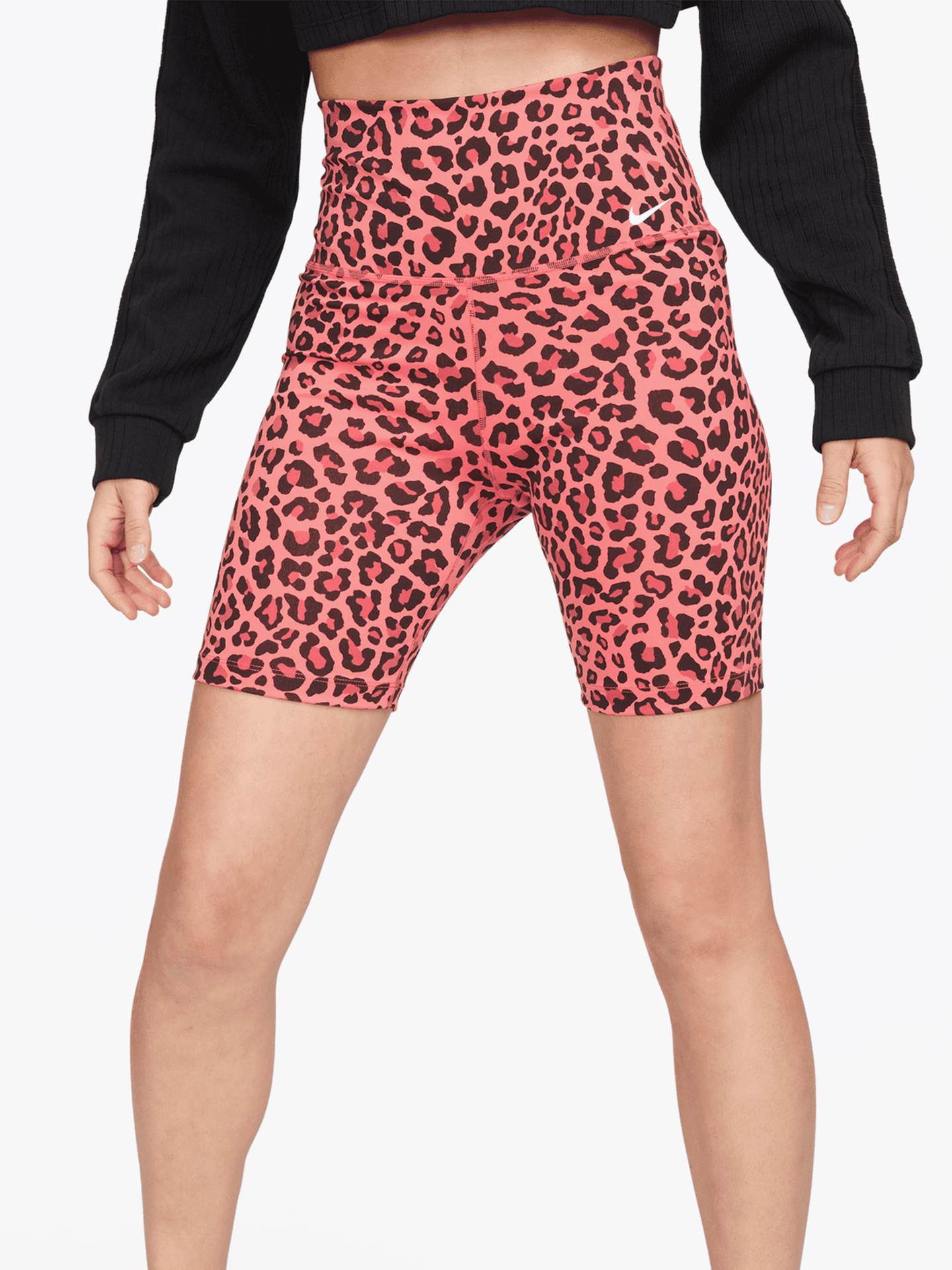 One 7In Leopard Shorts