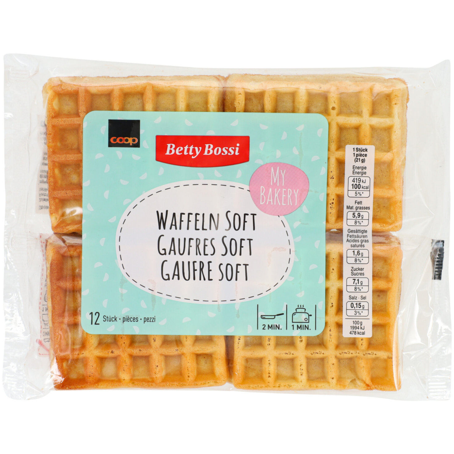 Betty Bossi Soft-Waffel
