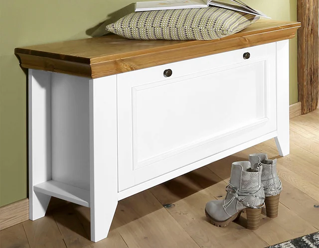 Home affaire Schuhbank »Skandinavia« aus massiver Kiefer