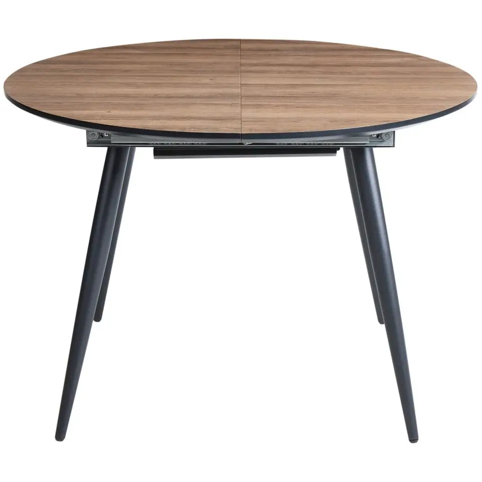 SENIAC - Uitschuifbare eettafel - Lichtbruin - MDF