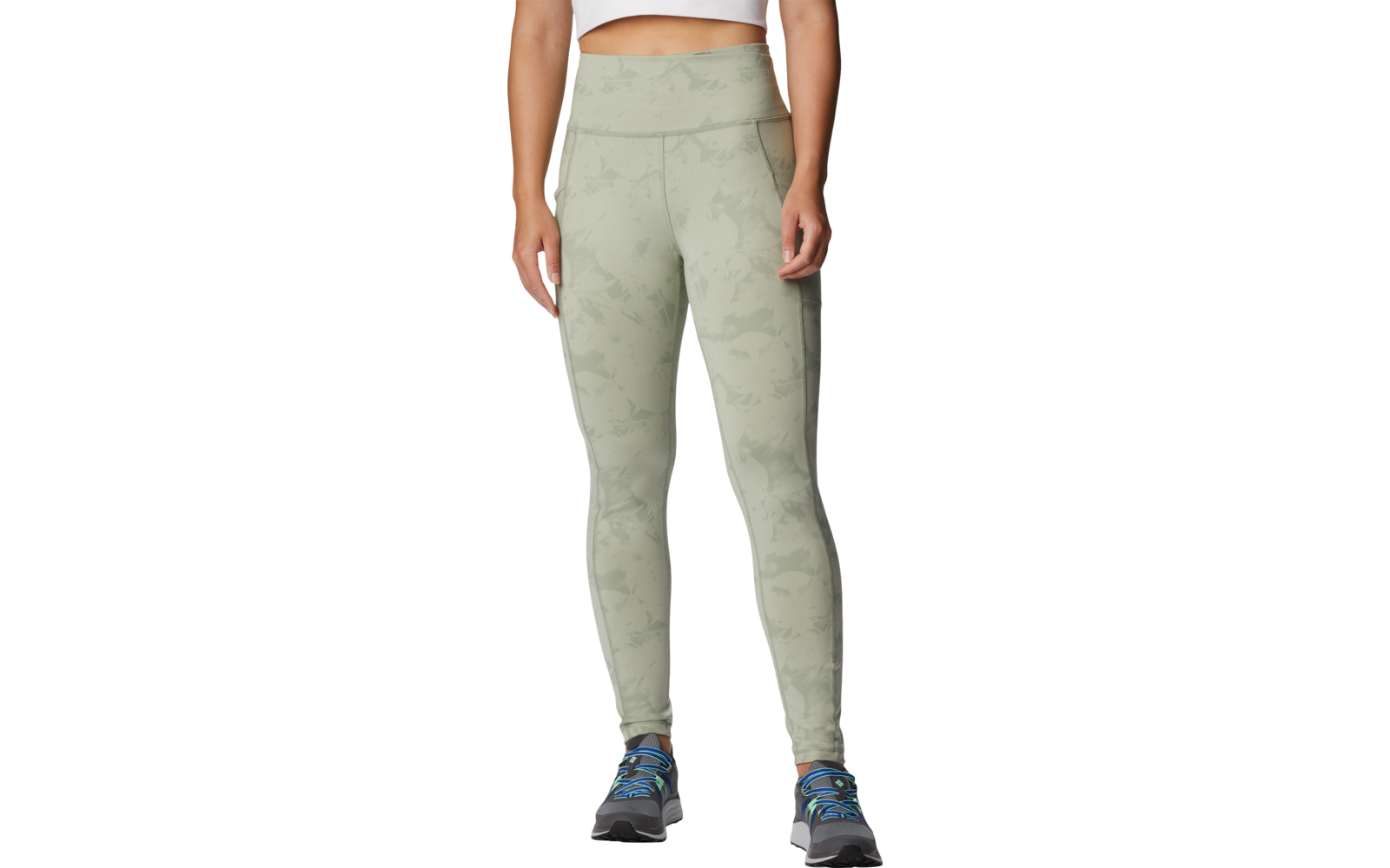 Columbia Windgates High-Rise Damen Leggings safari dye frond