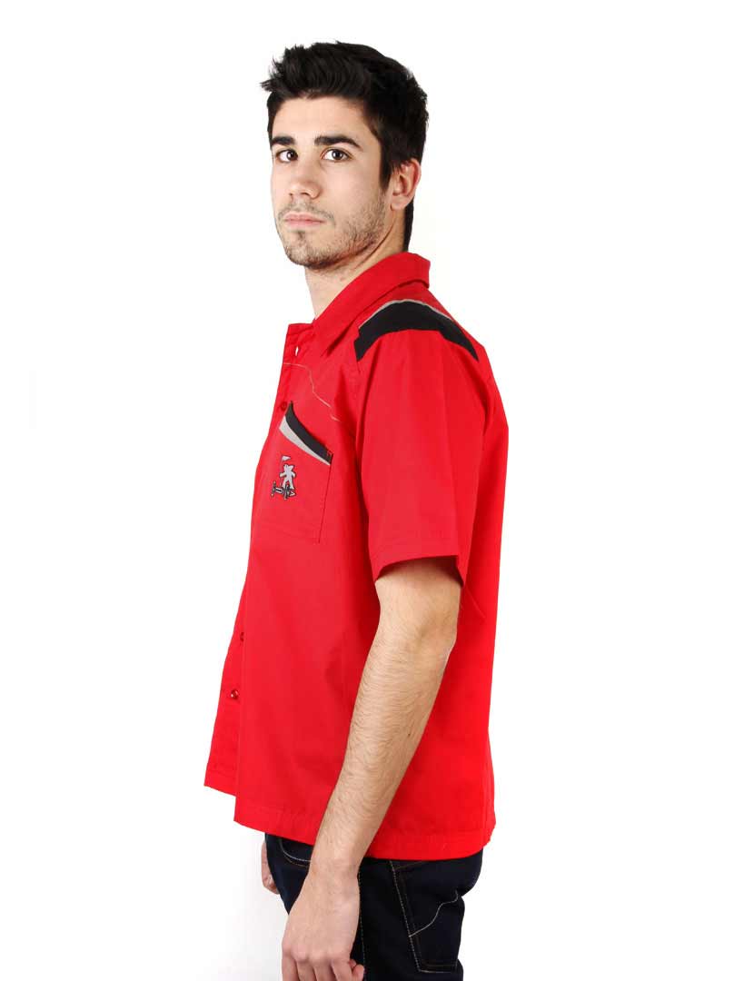 Red Shirt Man