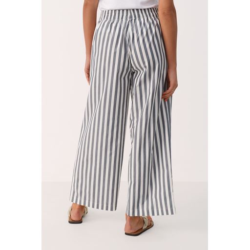 Part Two AishaPW Bukser, Midnight Navy Stripe, 34