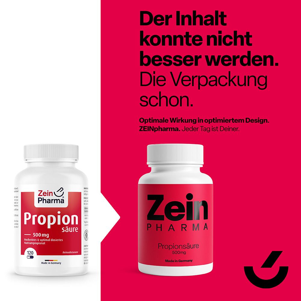 ZeinPharma® Propionsäure 500 mg