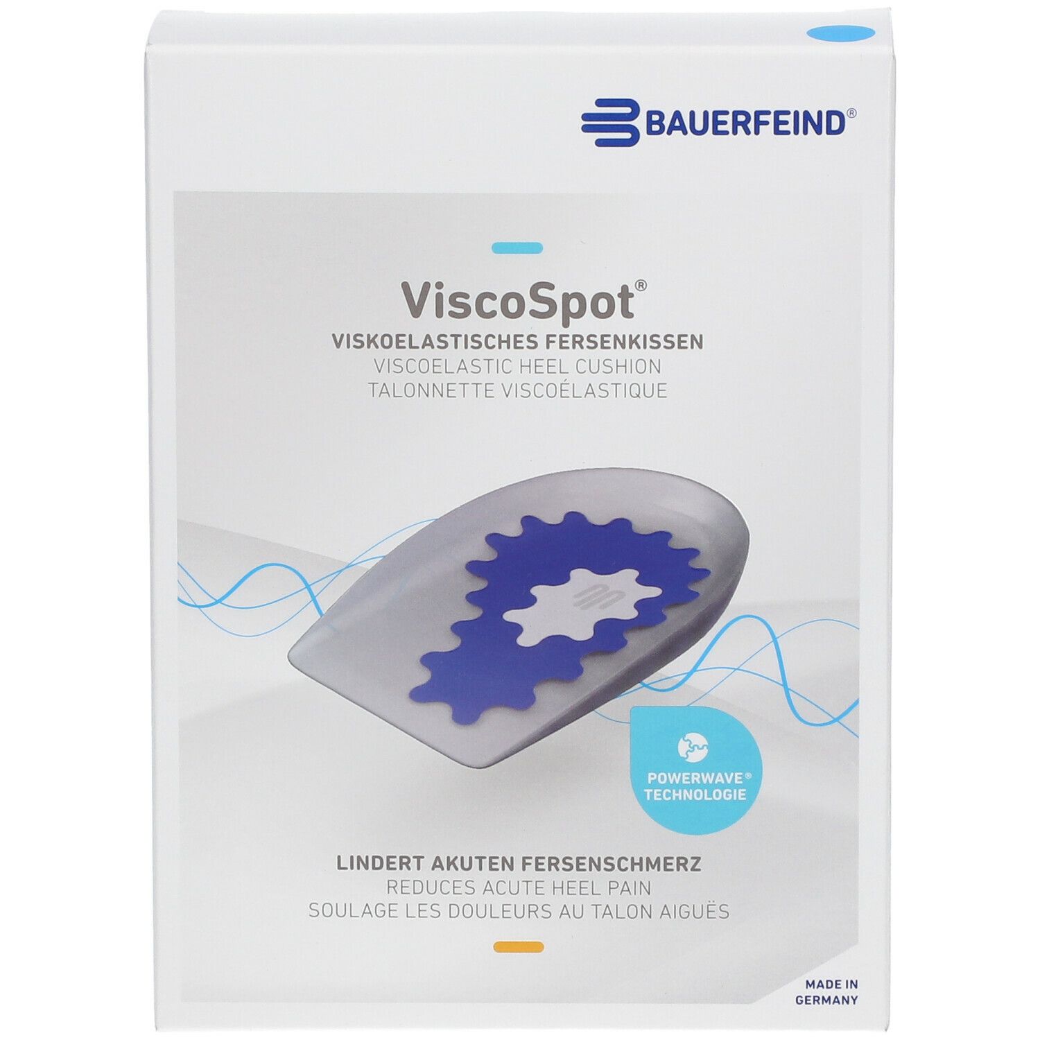 Viscospot Fersenkissen Gr. 1 links