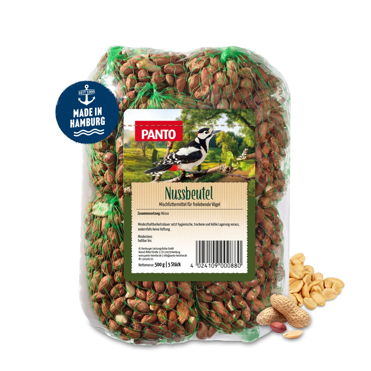 Panto ® NUSSBEUTEL 16x5er Pack