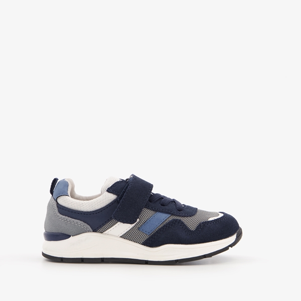 TwoDay leren jongens sneakers met blauwe details