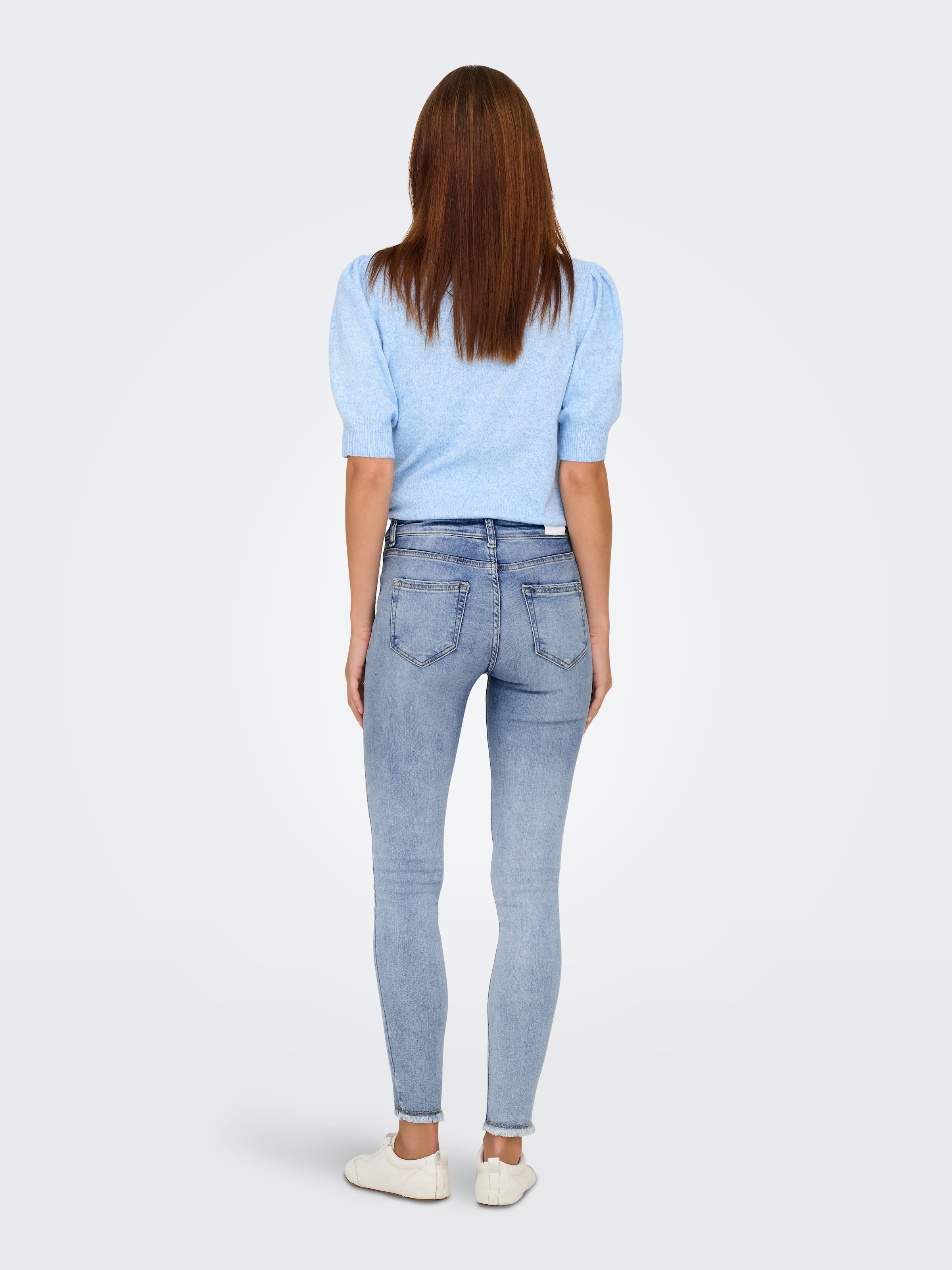 ONLY Ankle-Jeans »ONLBLUSH MID SK ANK RAW DNM REA694 NOOS«