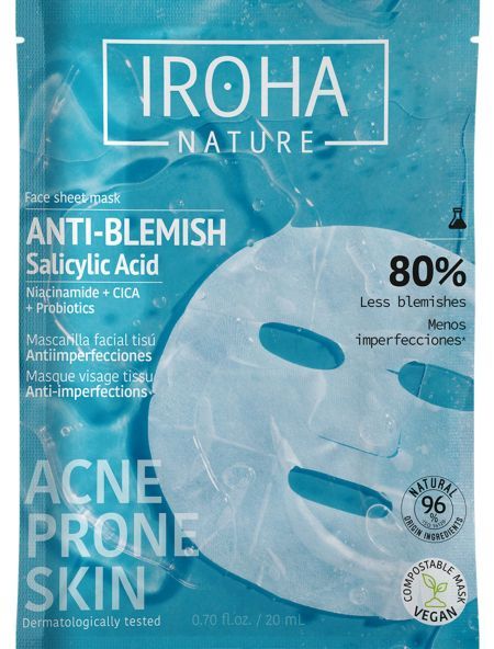 Anti-Blemish Salicylic Acid Face Sheet Mask