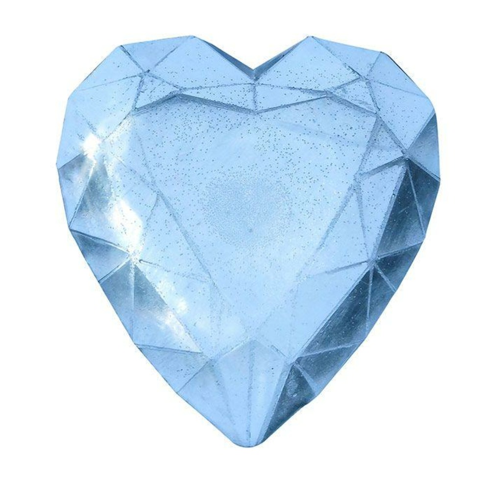 Mini moule à savon - diamant coeur