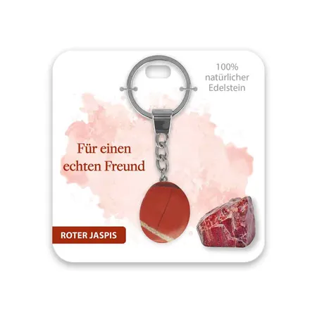 bb Klostermann Schlüsselanhänger Edelstein Für einen echten Freund