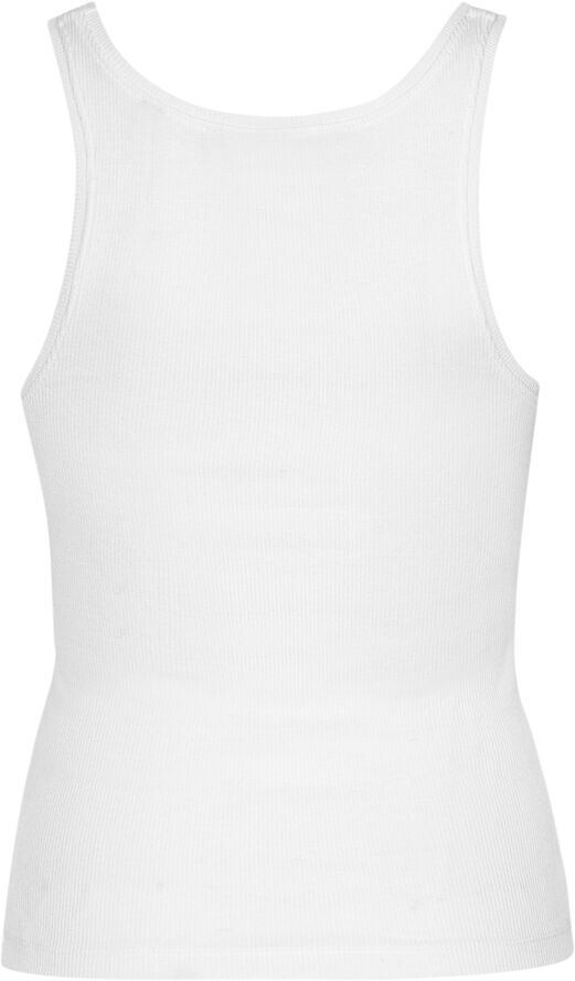 ROTATE Birger Christensen TANK TOP W. PRINT Bright white