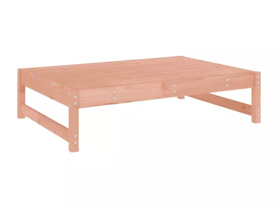 Repose-pied de jardin 120x80 cm massif de douglas