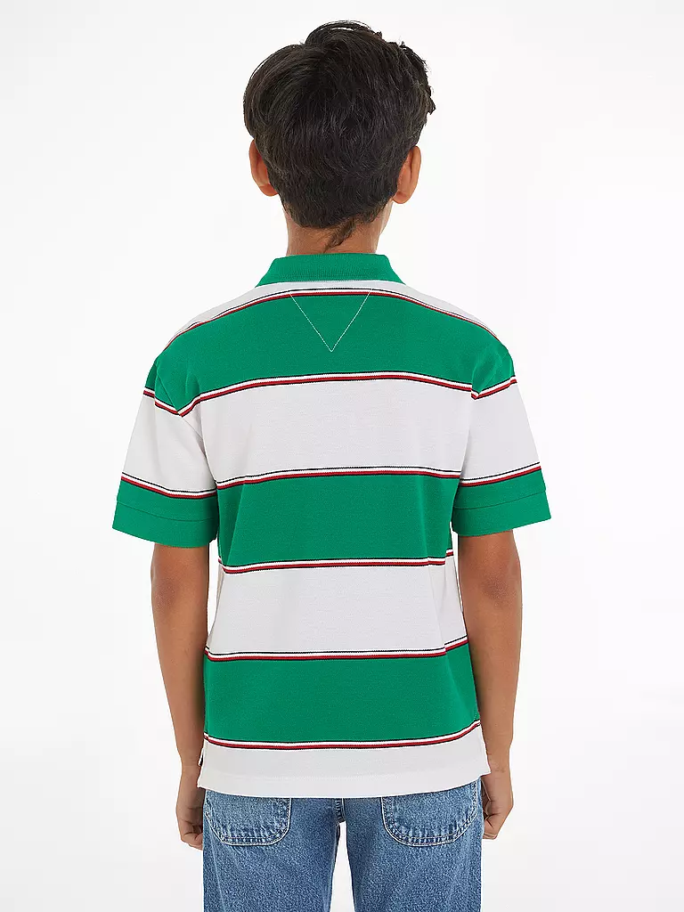 TOMMY HILFIGER Jungen Poloshirt grün