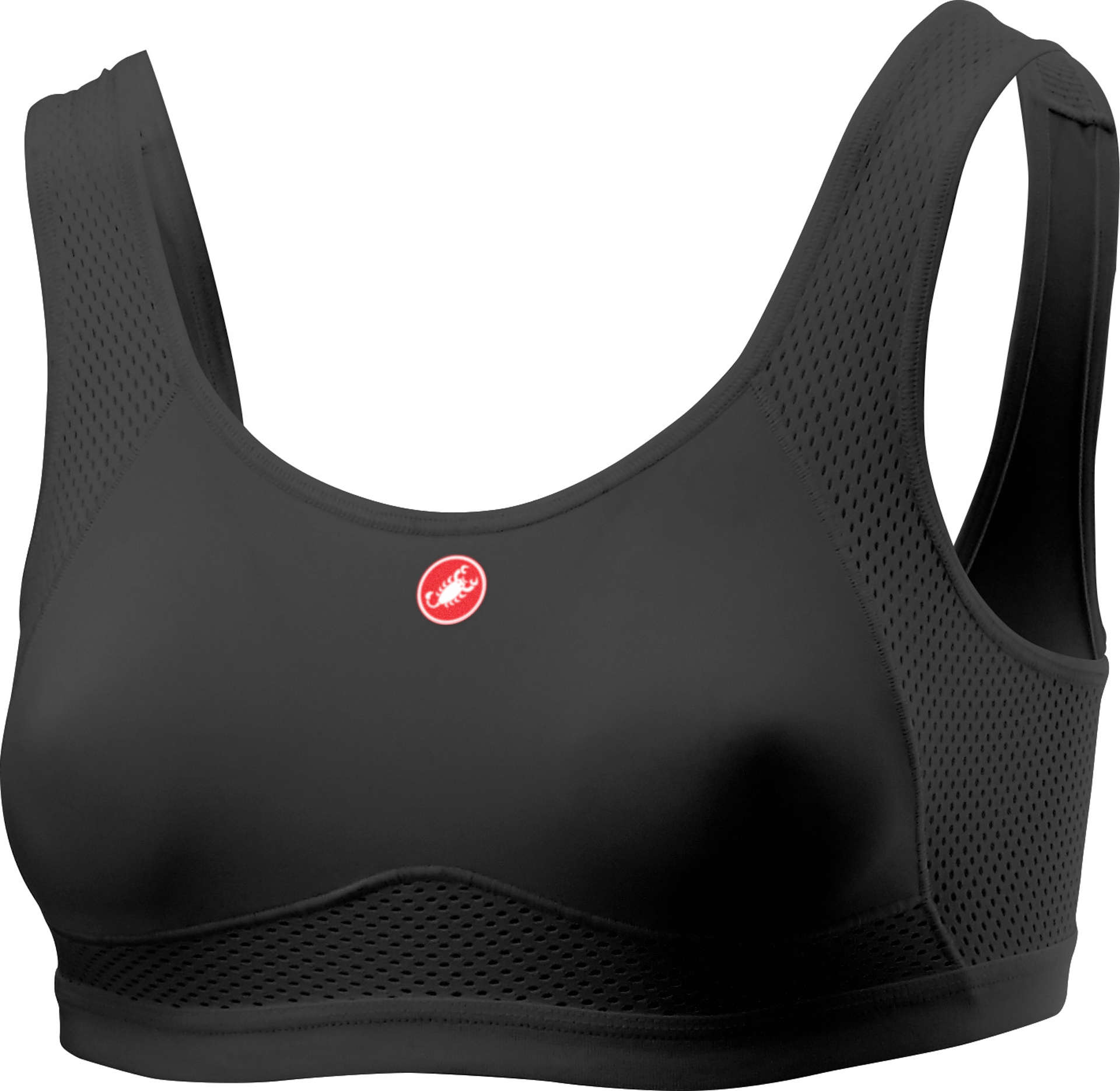 Castelli Rosso Corsa Sport BH Zwart