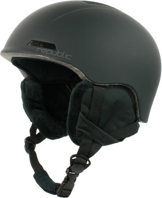 Republic R550 JR Skihjelm, Svart