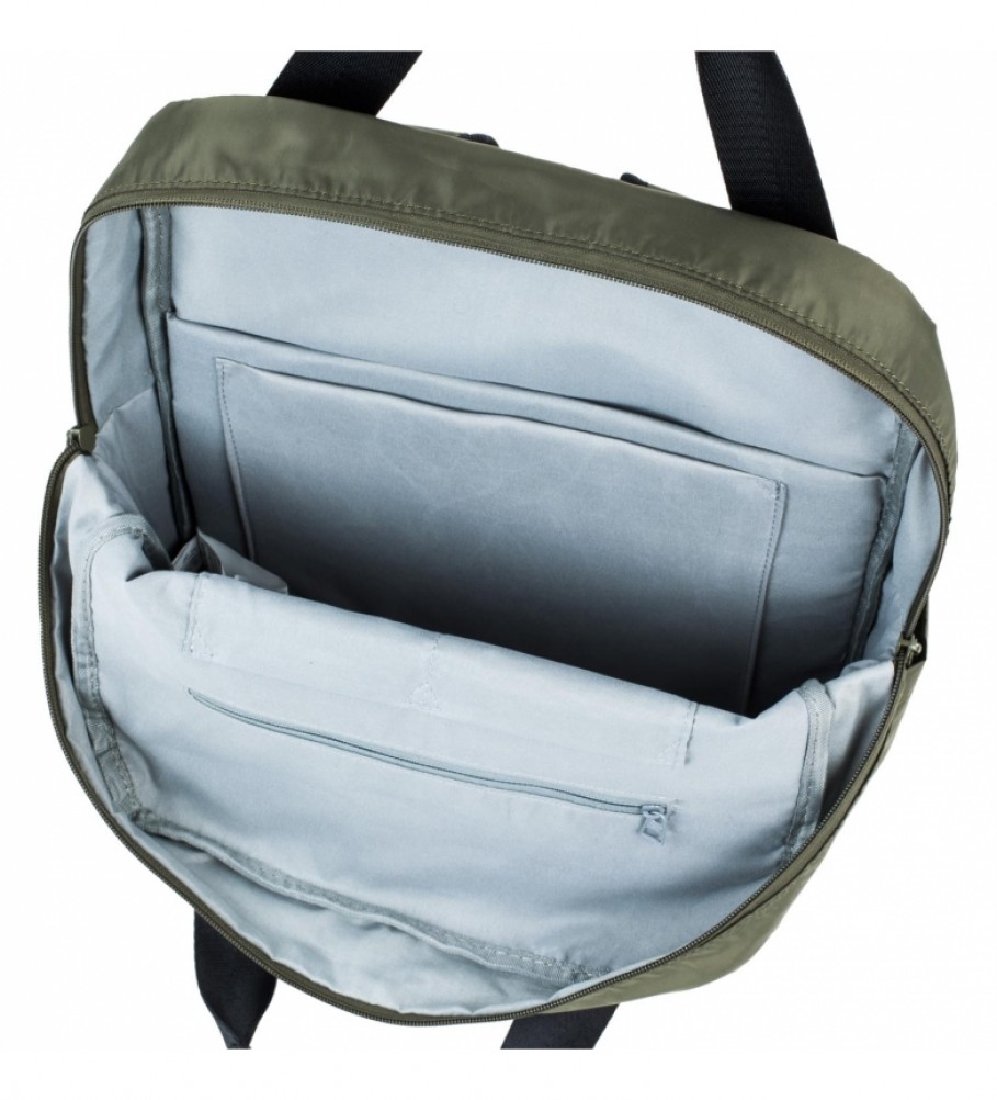 Mochila Skechers Unissex Griffinc S901 cáqui - 39x30x10cm -