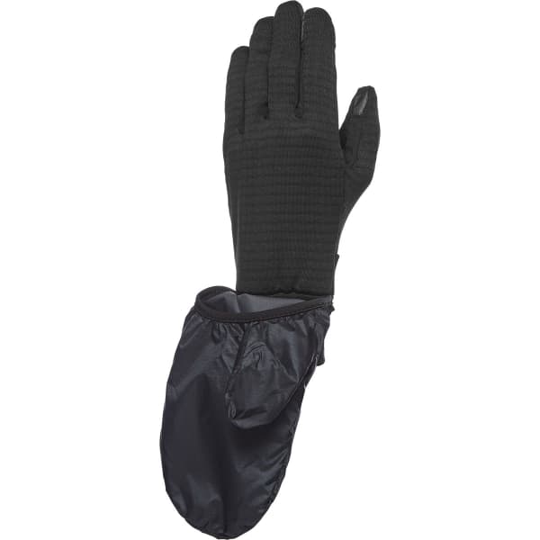 Gant ski de randonnée BLACK DIAMOND WIND HOOD GRIDTECH GLOVES BLACK
