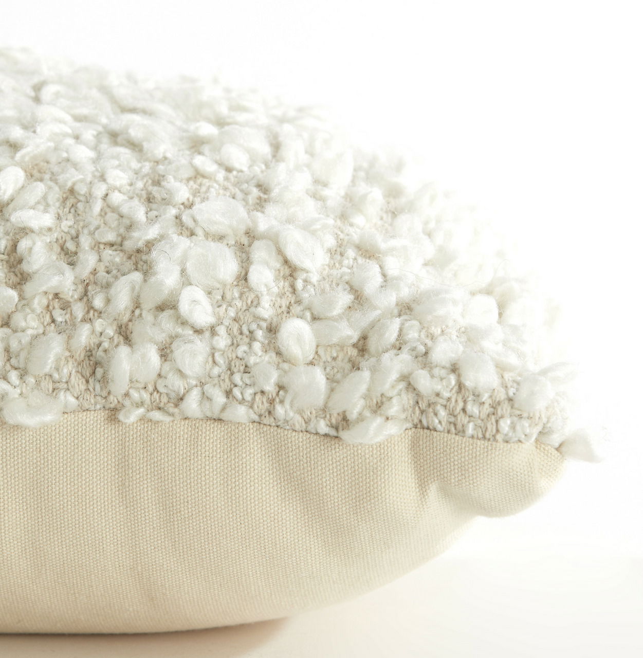 Light&Living Kissen 60x30 cm HUMADA bouclé HUMADA