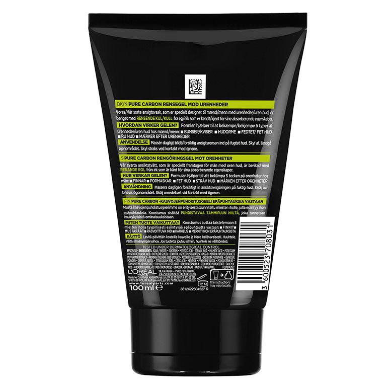 L'Oréal Paris Men Expert Pure Carbon Anti-Imperfections Daily Face Wash 100ml