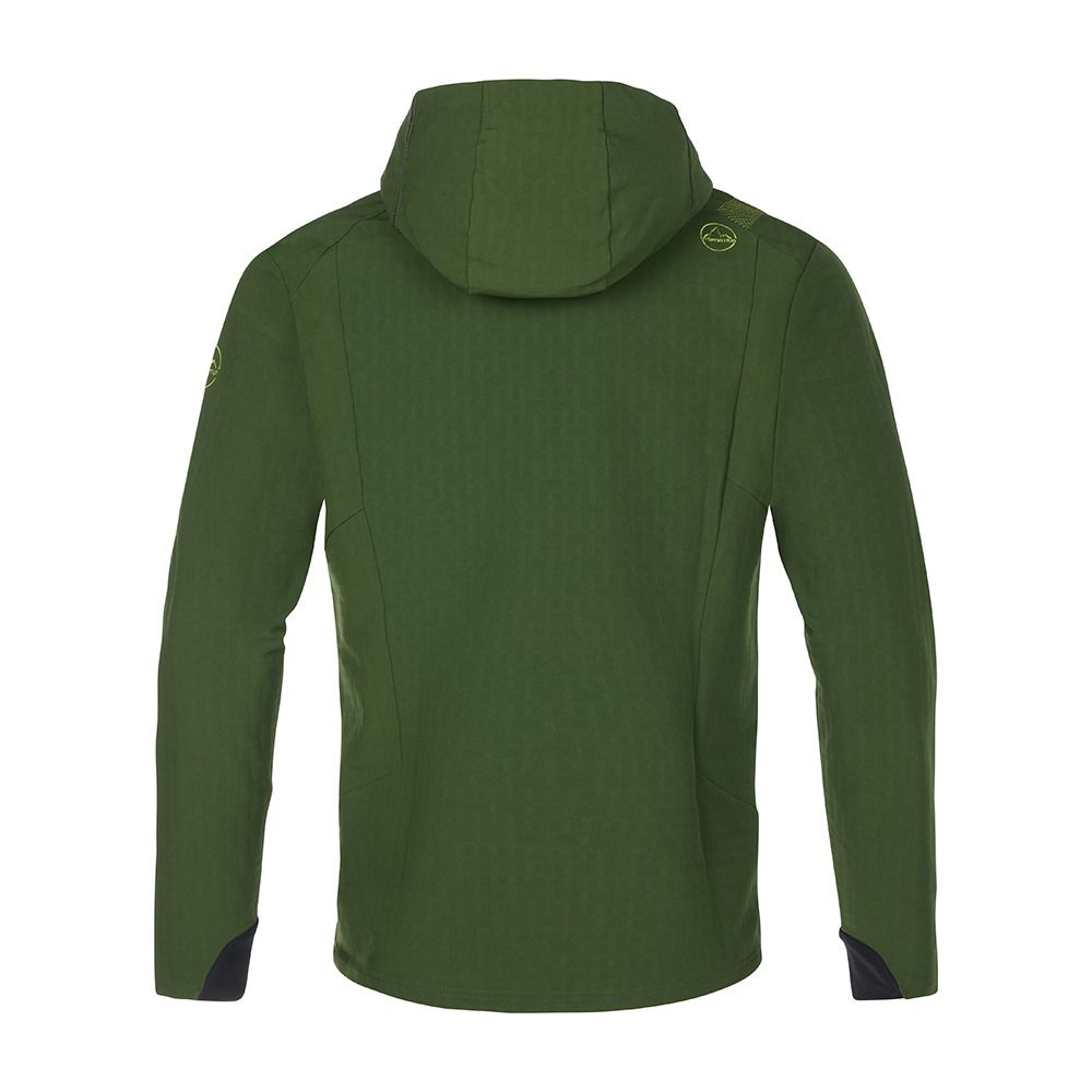 La Sportiva DESCENDER STORM - Veste Homme forest/turtle