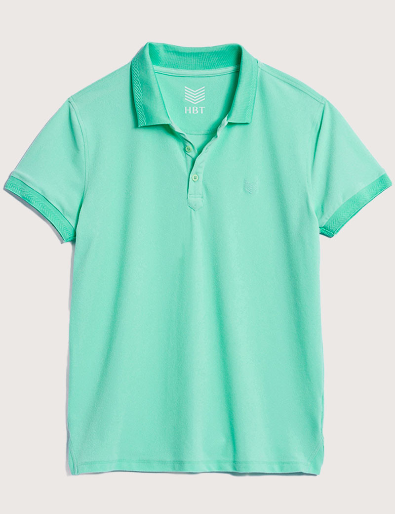 HBT VELVET | ROCK POLO EPONGE TURQUOISE