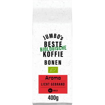 Jumbo's Beste Biologische Koffiebonen Aroma 400 g